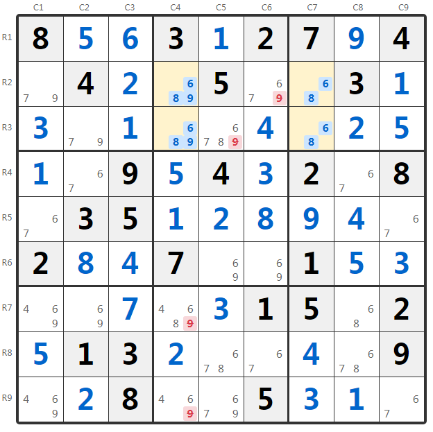 唯一矩形Type 2示例